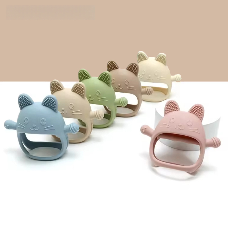 Teething Mitten Baby - 1 Buah Sarung Tangan Mainan Gigitan