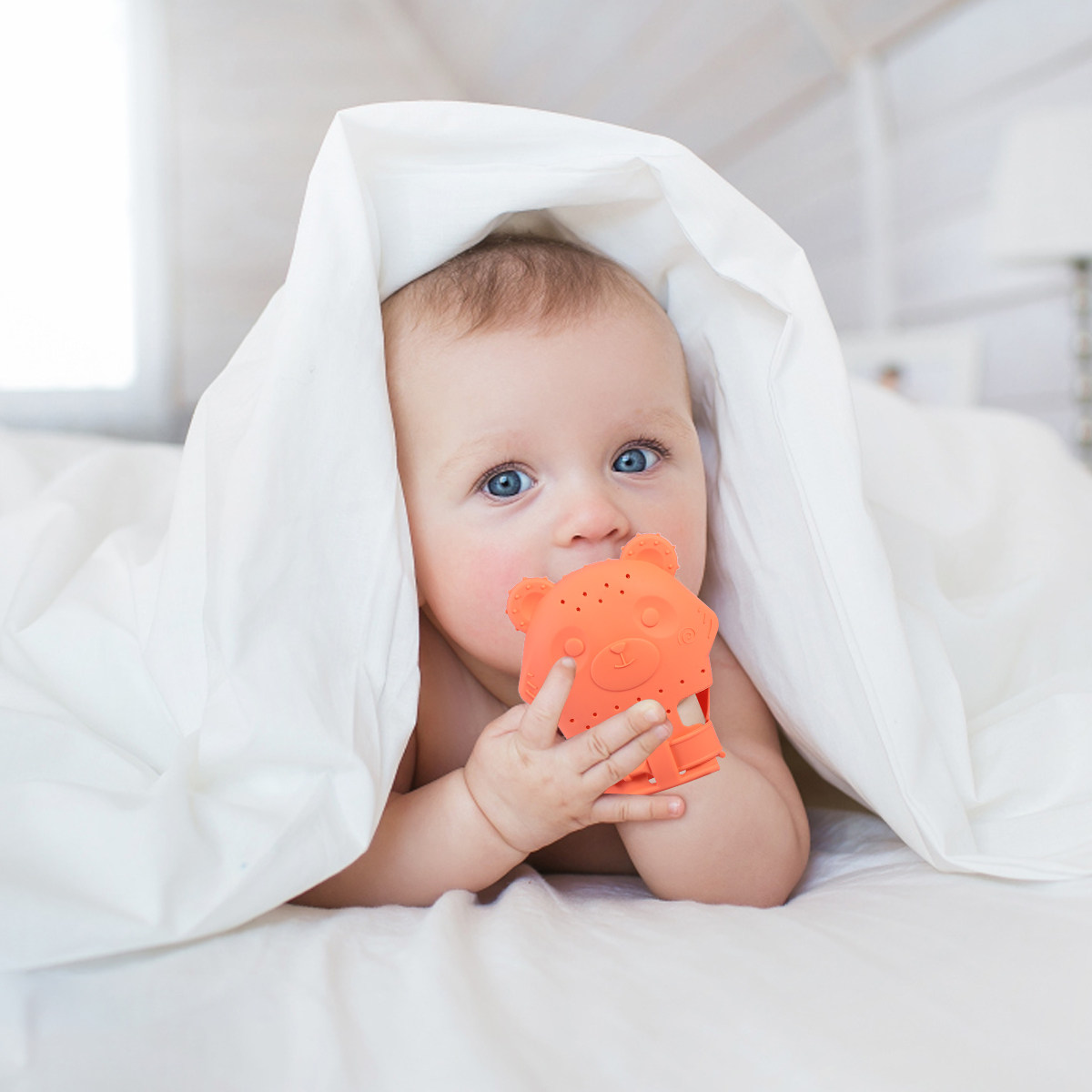 Teething Mitten Baby - Sarung Tangan Teether Aman Sarung Tangan