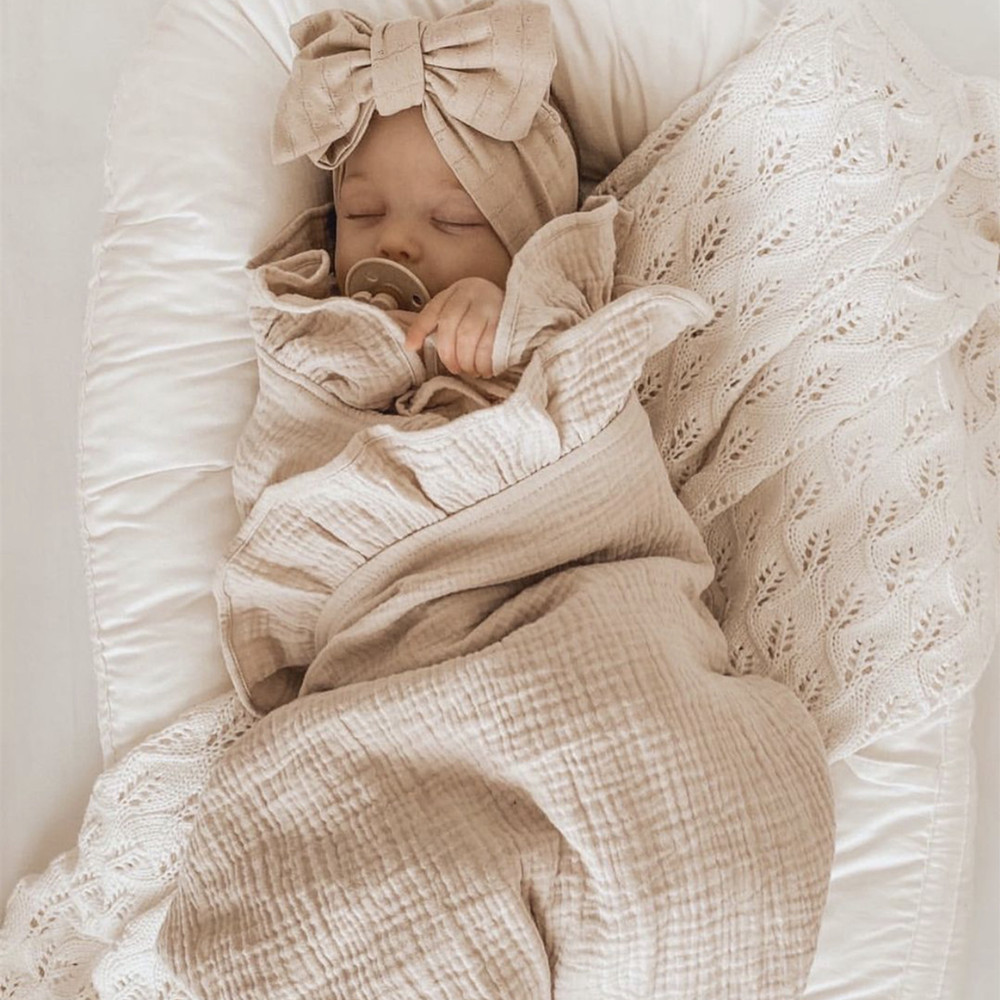 Baby Products Organic - INS Selimut Bedung Bayi Kain Kasa