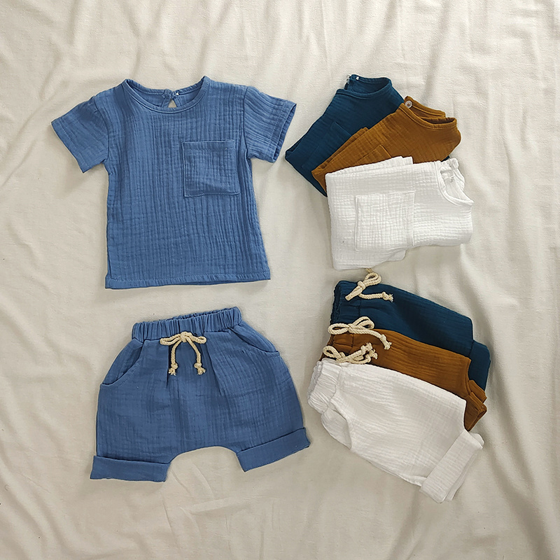 Setelan baju katun organik bay - Baby Products Organic ulasan dan harga