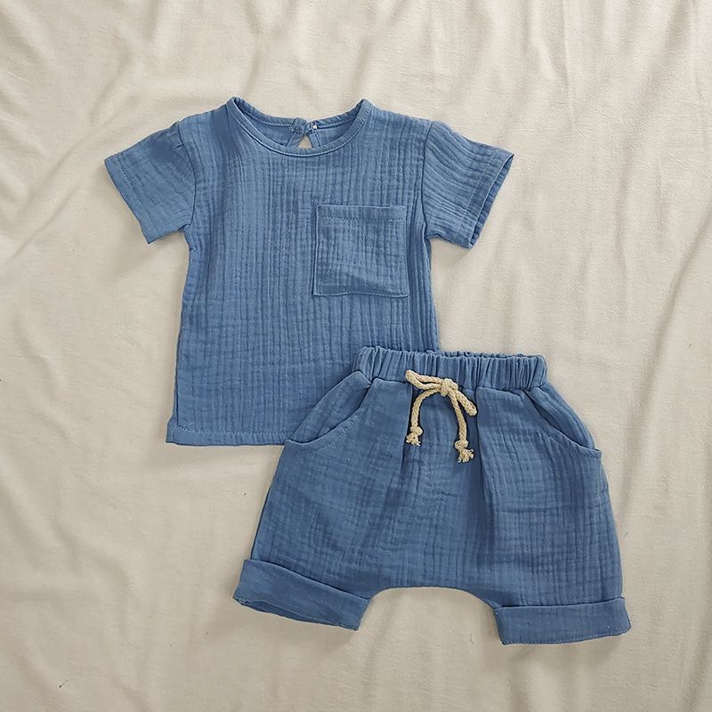 Setelan baju katun organik bay - Baby Products Organic ulasan dan harga