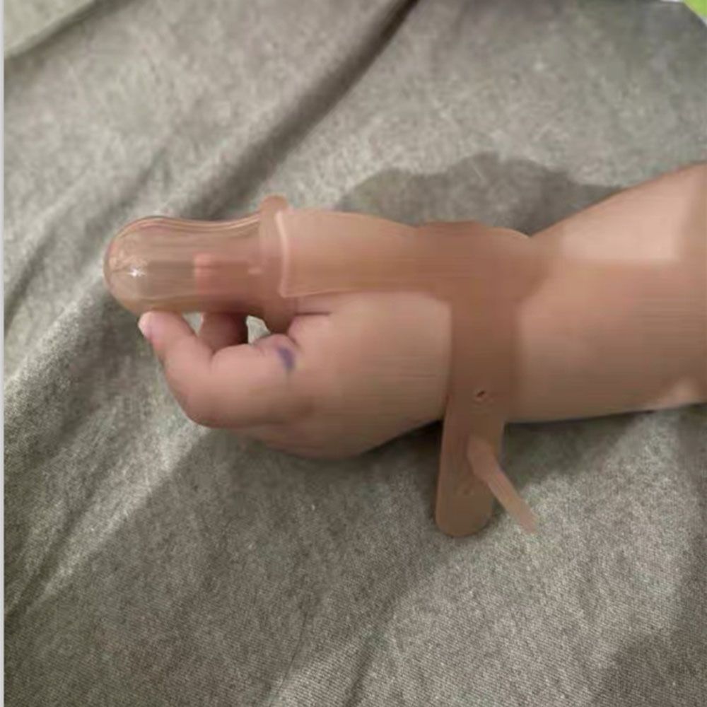 Penjepit Jari Silikon Ortodont - Teething Mitten Baby ulasan dan harga