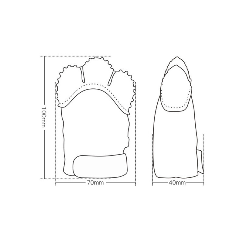 Sarung Tangan Mitten Bayi Tumb - Teething Mitten Baby ulasan dan harga