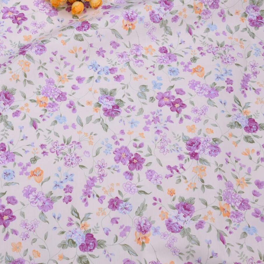 Kain katun kepar motif bunga m - Baby Products Organic ulasan dan harga