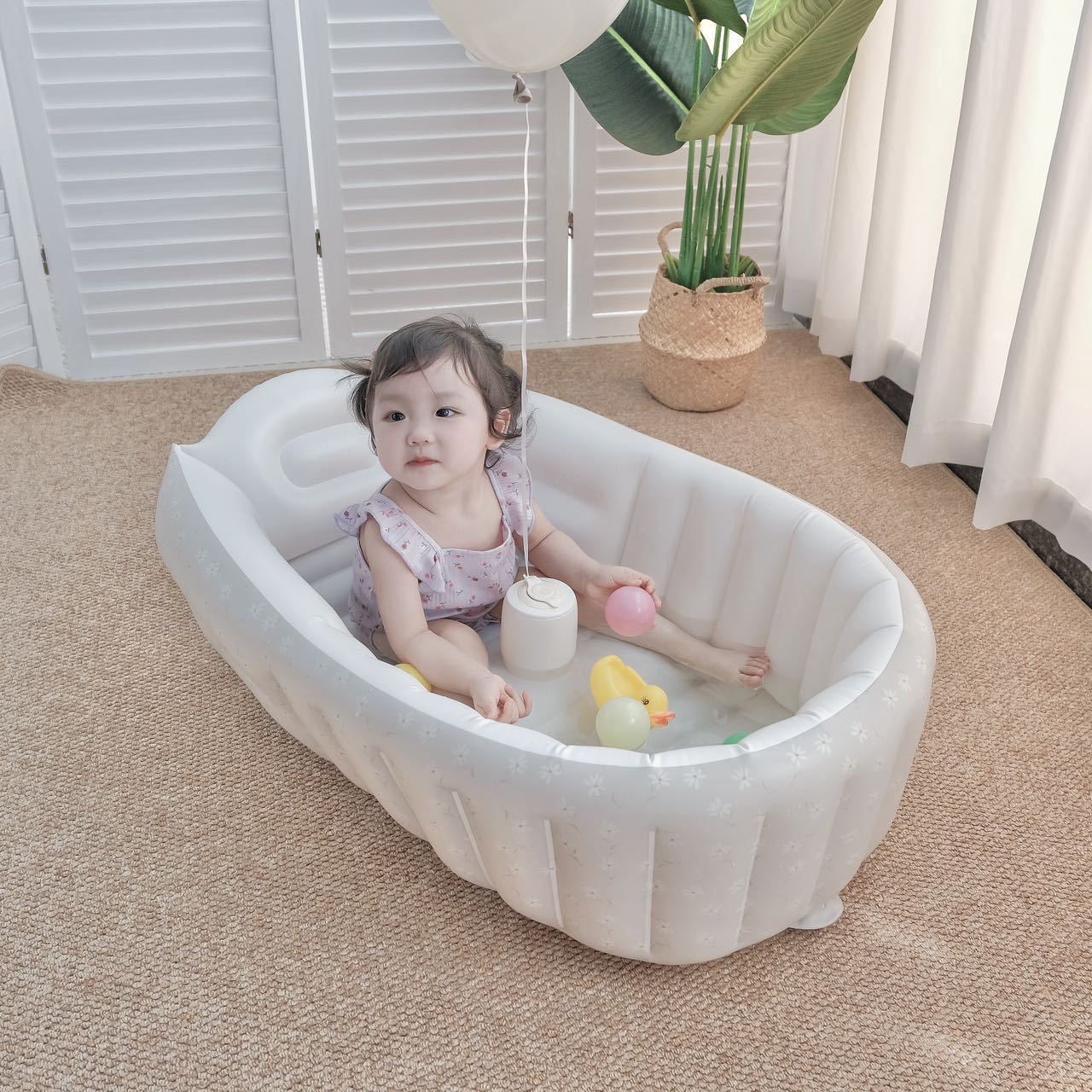 1 Buah Bak Mandi Tiup Kartun u - Baby Products For Newborn ulasan dan harga