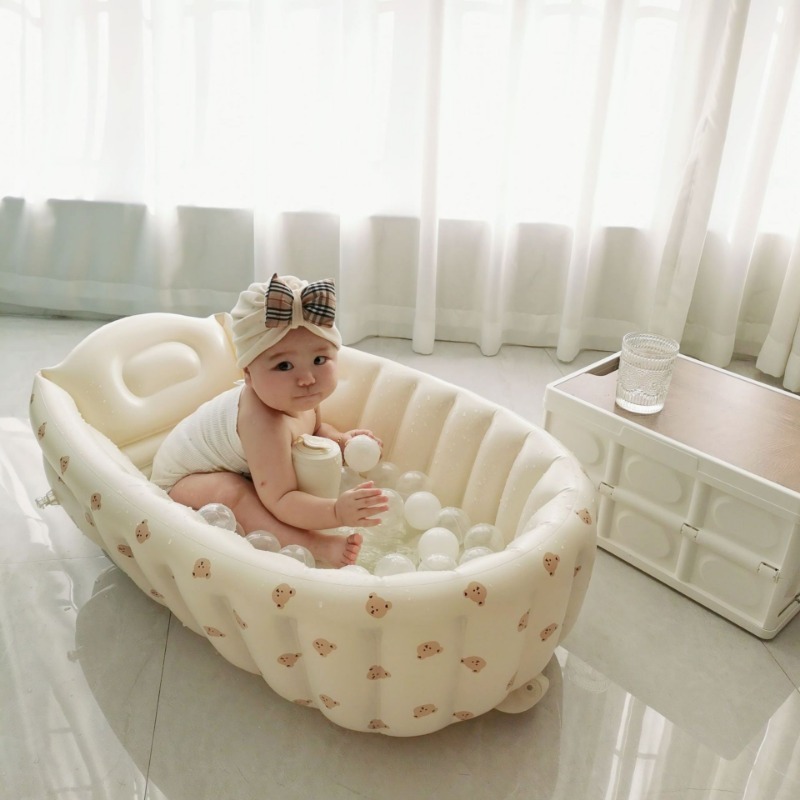 1 Buah Bak Mandi Tiup Kartun u - Baby Products For Newborn ulasan dan harga