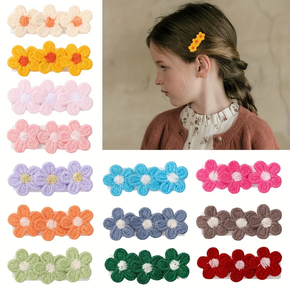 10 Buah/Set Jepit Rambut Bunga - Baby Products Gift ulasan dan harga