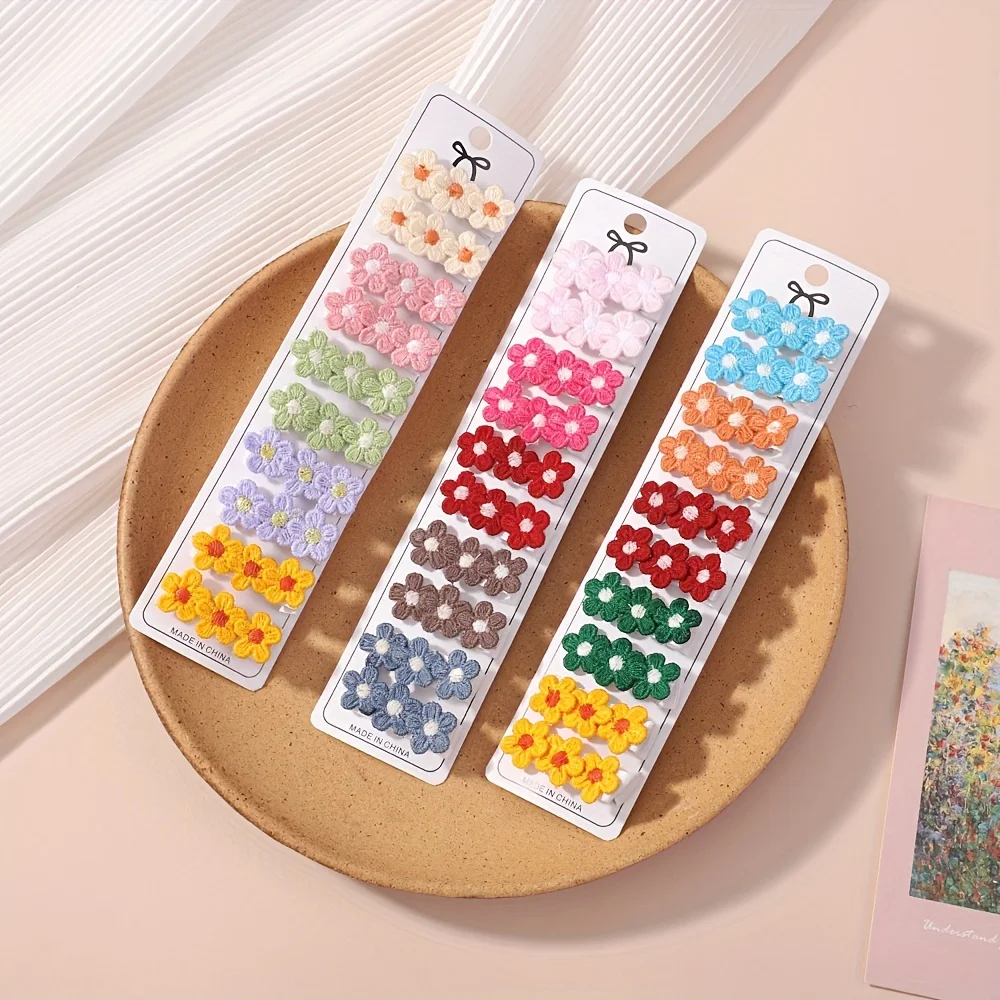10 Buah/Set Jepit Rambut Bunga - Baby Products Gift ulasan dan harga