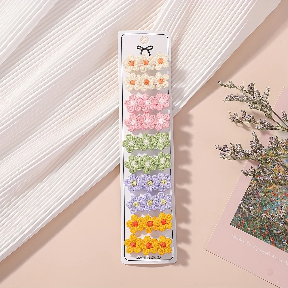 10 Buah/Set Jepit Rambut Bunga - Baby Products Gift ulasan dan harga
