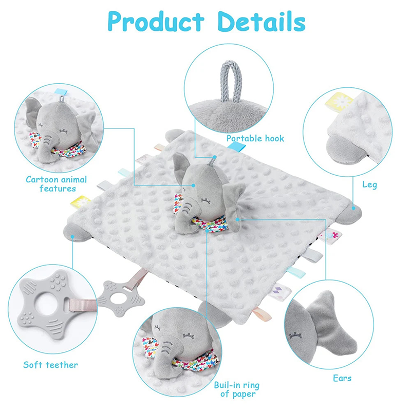 Selimut Bayi Gajah Personalisa - Baby Products Organic ulasan dan harga