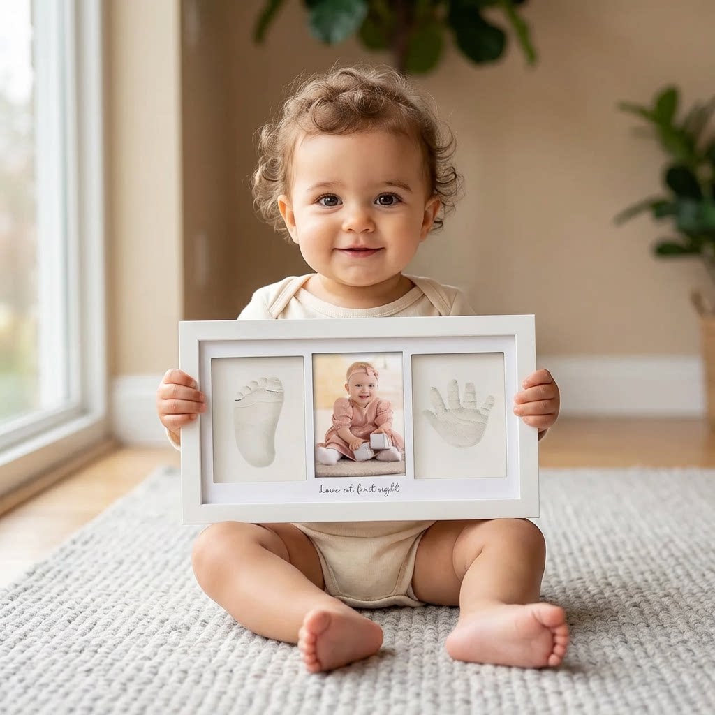 Kit Cetakan Tangan dan Kaki Ba - Baby Products Organic ulasan dan harga