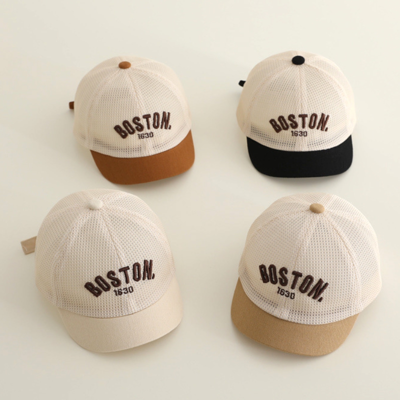 Topi Bisbol Bayi Bordir Huruf, - Baby Products For Summer ulasan dan harga