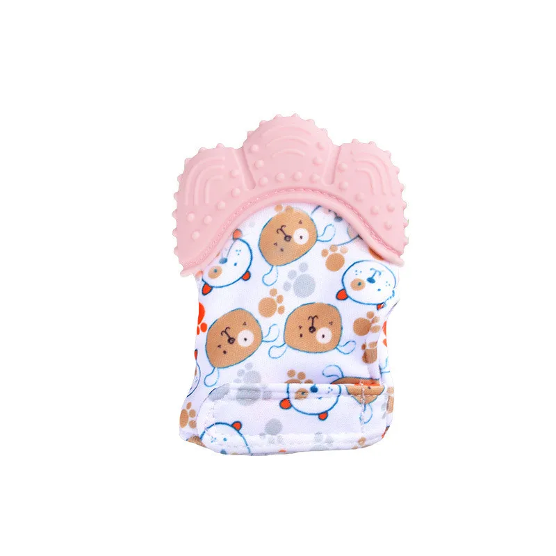 Sarung Tangan Silikon Anti Gig - Teething Mitten Baby ulasan dan harga