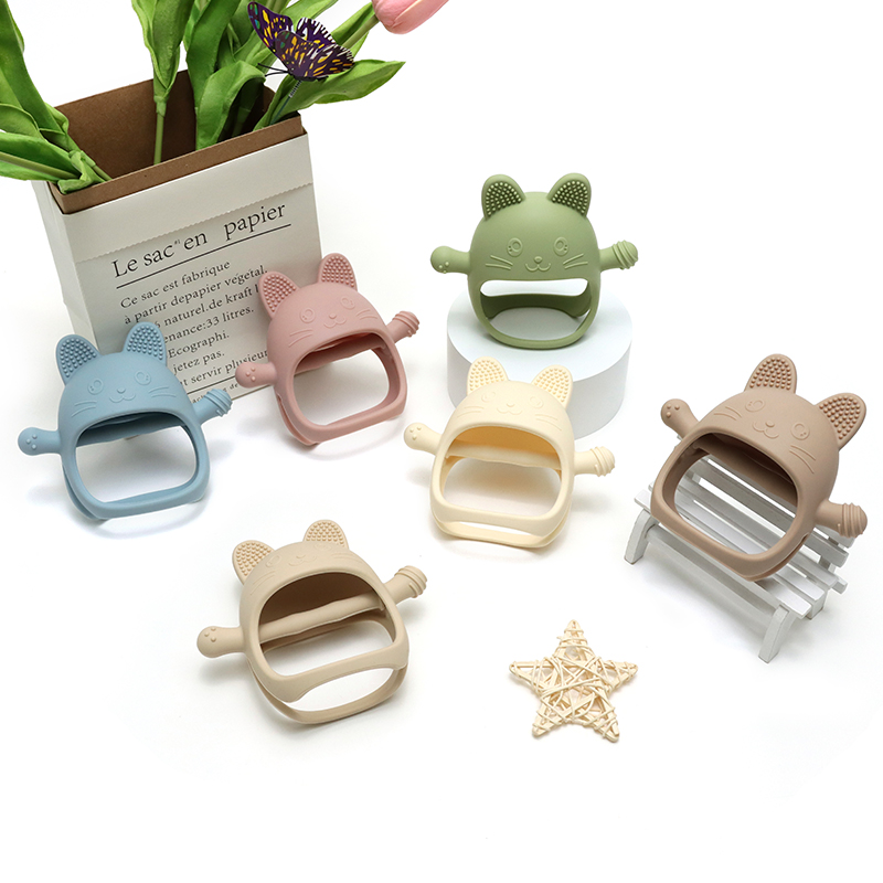 Sarung tangan silikon bayi, do - Teething Mitten Baby ulasan dan harga