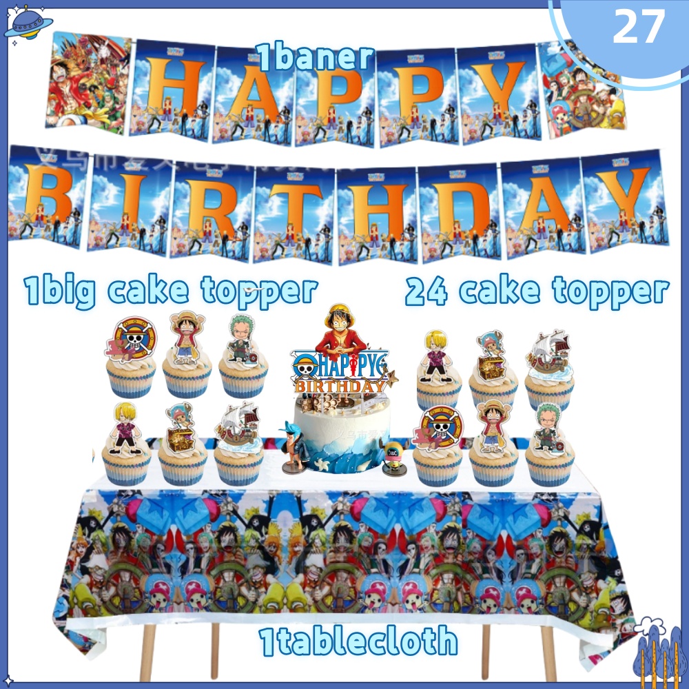 One Piece Dekorasi Pesta Ulang - Baby Products Pictures ulasan dan harga
